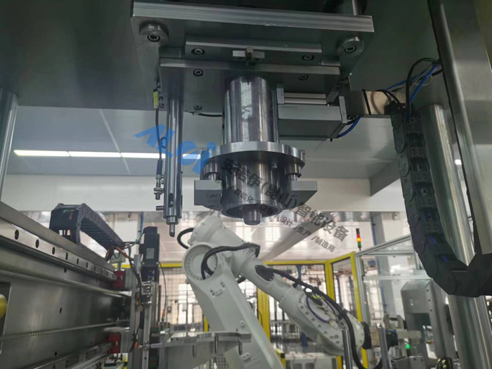 後法（fǎ）蘭與定子盒裝，定位精度（dù）高壓力有監測方便換型